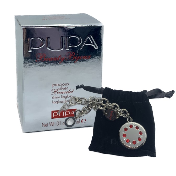 PUPA - Beauty Bijoux Precious Silver Bracelet Lipgloss Brillante