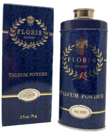 FLORIS - Red Rose Talcum Powder Vintage