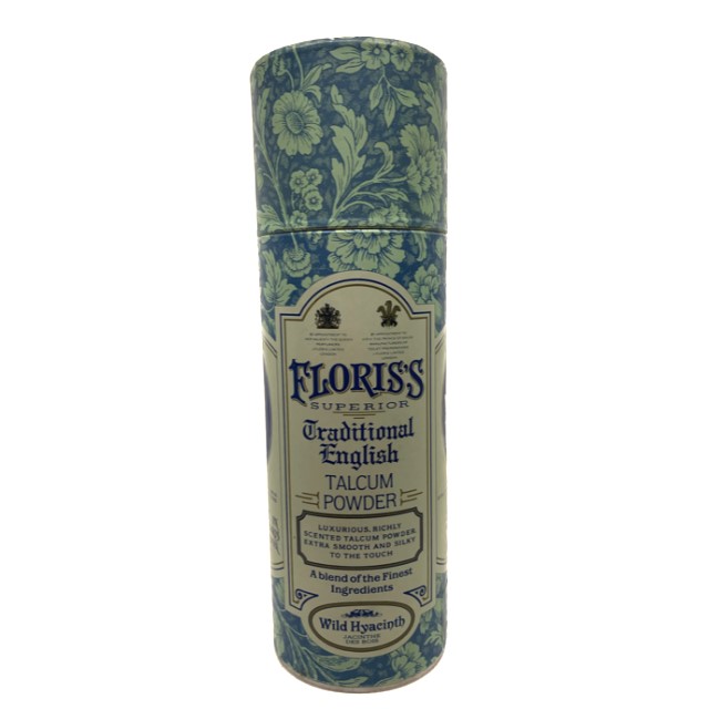 FLORIS'S - Traditional English Talcum Powder Wild Hyacinth Vintage