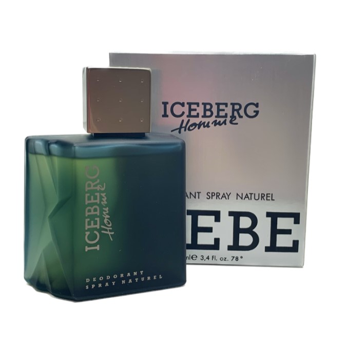 ICEBERG - Homme Deodorant Spray Naturel Vintage