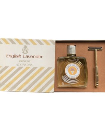 ATKINSONS - English Lavender Set Eau de Toilette + rasoio VINTAGE