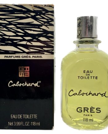 Grès CABOCHARD Eau de Toilette 118 ml splash Vintage Pre bar code