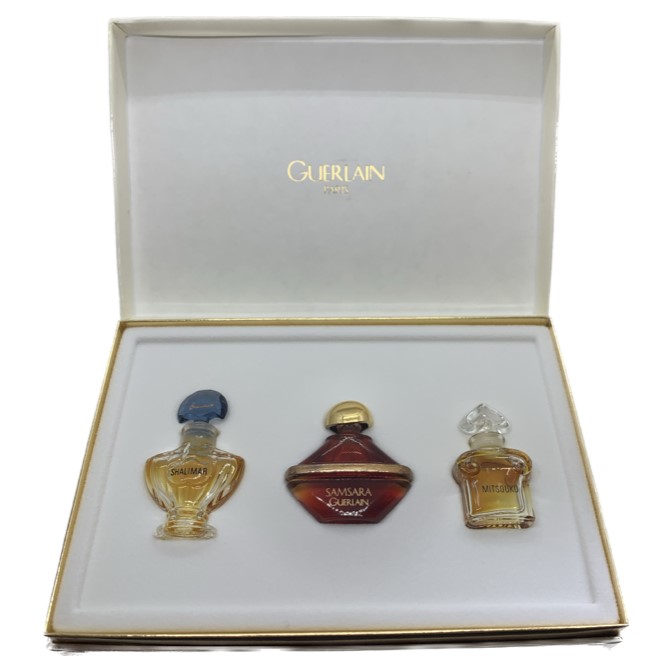 GUERLAIN - Set Miniature Shalimar Samsara Mitsouko Vintage