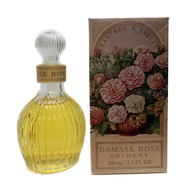 CRABTREE & EVELYN - Damask Rose Cologne Vintage