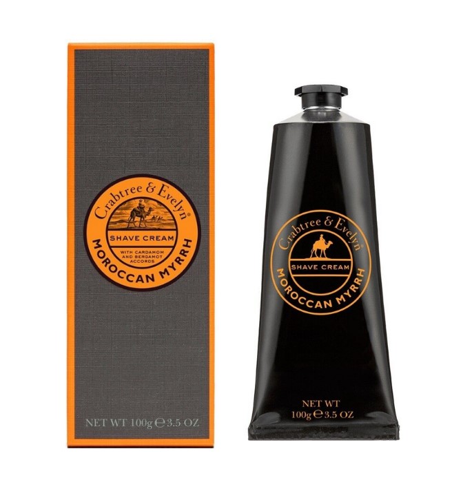 CRABTREE & EVELYN - Moroccan Myrrh Crema da Barba Vintage