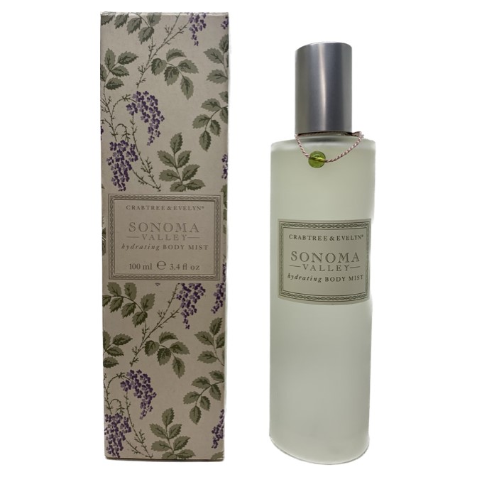 CRABTREE & EVELYN - Sonoma Valley Hydrating Body Mist Vintage