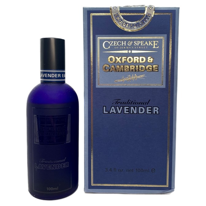 CZECH & SPEAKE - Oxford & Cambridge Traditional Lavender EDT Vintage