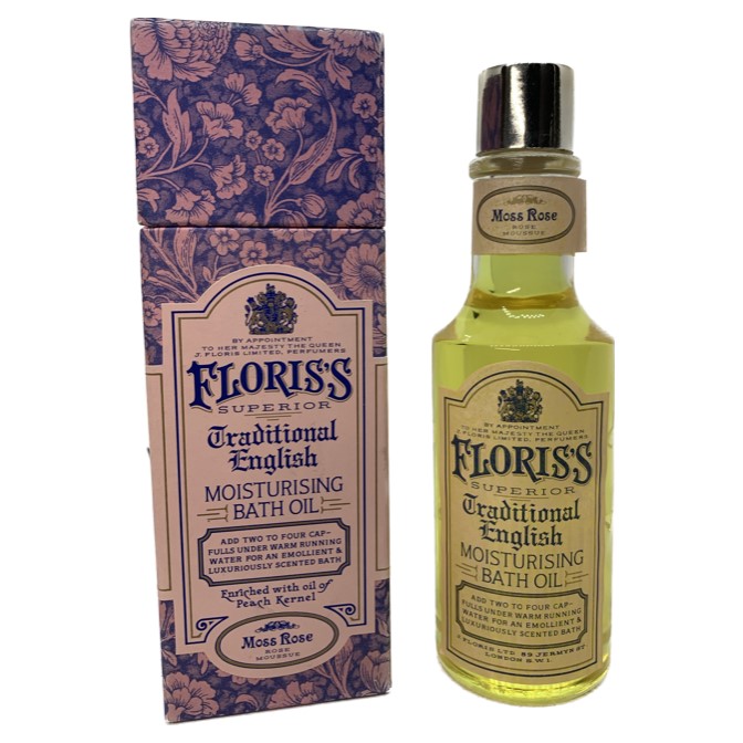 FLORIS'S - Traditional English Moss Rose Olio da Bagno Vintage