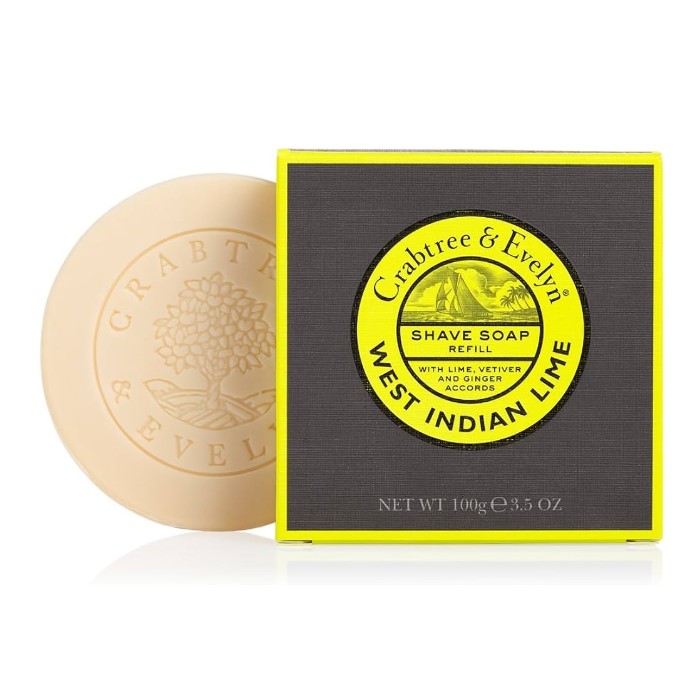 CRABTREE & EVELYN - West Indian Lime Shave Soap