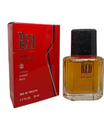 GIORGIO BEVERLY HILLS - Red For Men Eau de Toilette 50 ml  Prima versione VINTAGE