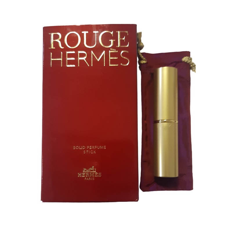 HERMES - Rouge Solid Perfume Stick Vintage