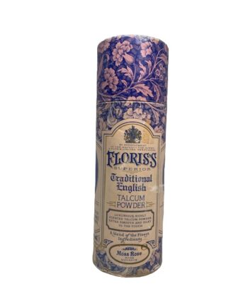 FLORIS’S – Traditional English Moss Rose Talcum Powder