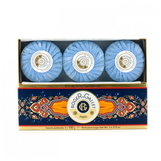 ROGER & GALLET - Set Saponi Sandalwood