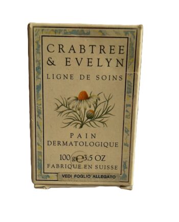 CRABTREE & EVELYN -  Swiss Skincare Cleansing Bar Soap 100 gr VINTAGE
