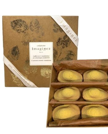 IMAGINEZ CREATIONS - Coffret di 6 Madeleines in Ceramica Profumate