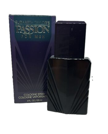 ELIZABETH TAYLOR'S - Passion For Men - Cologne Spray 120ml VINTAGE