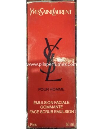 YVES SAINT LAURENT - Pour Homme Emulsion Faciale Gommante 50 ml VINTAGE