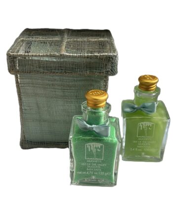 BORSARI - MUGHETTI Lily of the Valley Set Sali + Bagnoschiuma Regalo Vintage