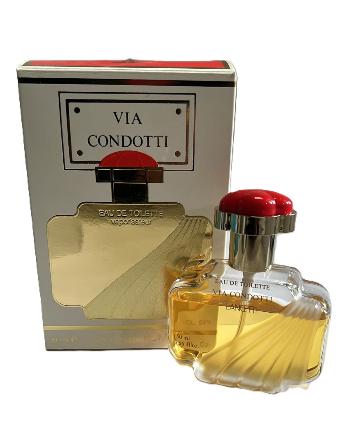 LANCETTI - Via Condotti Pour Femme Eau de Toilette 50 ml VINTAGE
