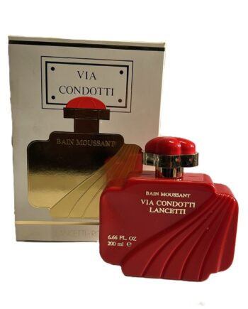 LANCETTI - Via Condotti Pour Femme Bagnoschiuma 200 ml / Saponetta VINTAGE