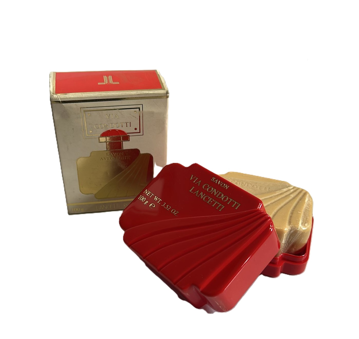 LANCETTI - Via Condotti Pour Femme Bagnoschiuma 200 ml / Saponetta VINTAGE