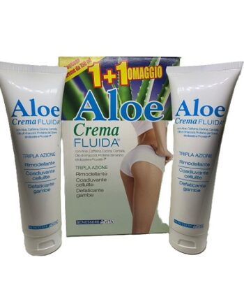 SOCIETA' DEL KARITE', Aloe, Crema Fluida 2 creme x 150 ml