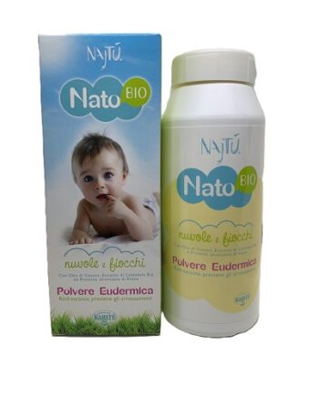 SOCIETA' DEL KARITE'-Najtù, Nato Bio, Nuvole e Fiocchi-Polvere Eudermica 100g