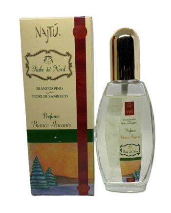 SOCIETA' DEL KARITE'-Najtù, Profumo Fiabe del Nord-Bianco Incanto, Biancospino e Fiori di Sambuco 50 ml